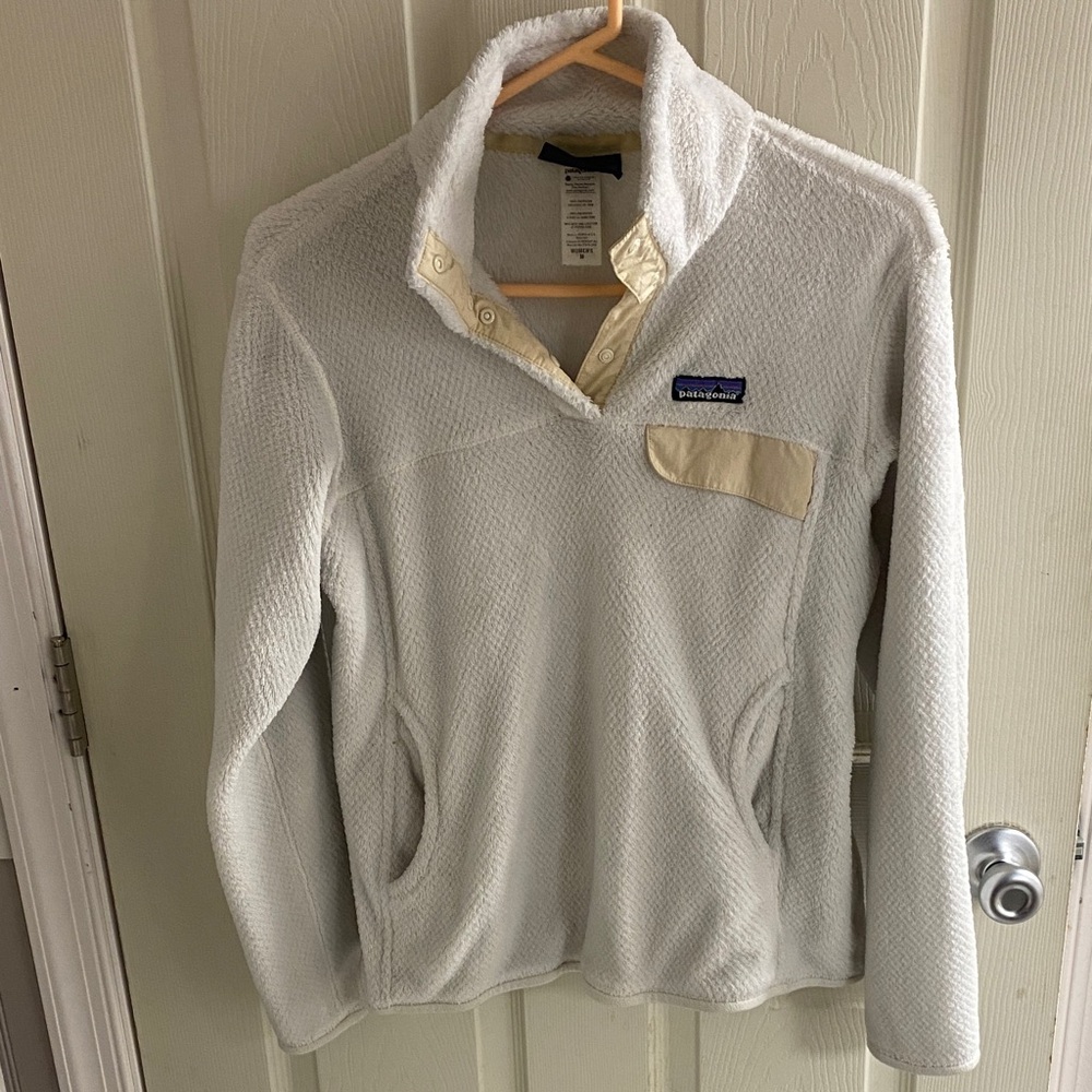 Patagonia Women's Off-White Cowl Neck Sweater